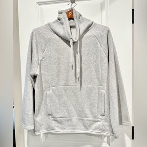 Z Supply cowl neck, fleece sweatshirt. 3/4 wide sleeves🩶 Never Worn 🩶 Thick&Warm